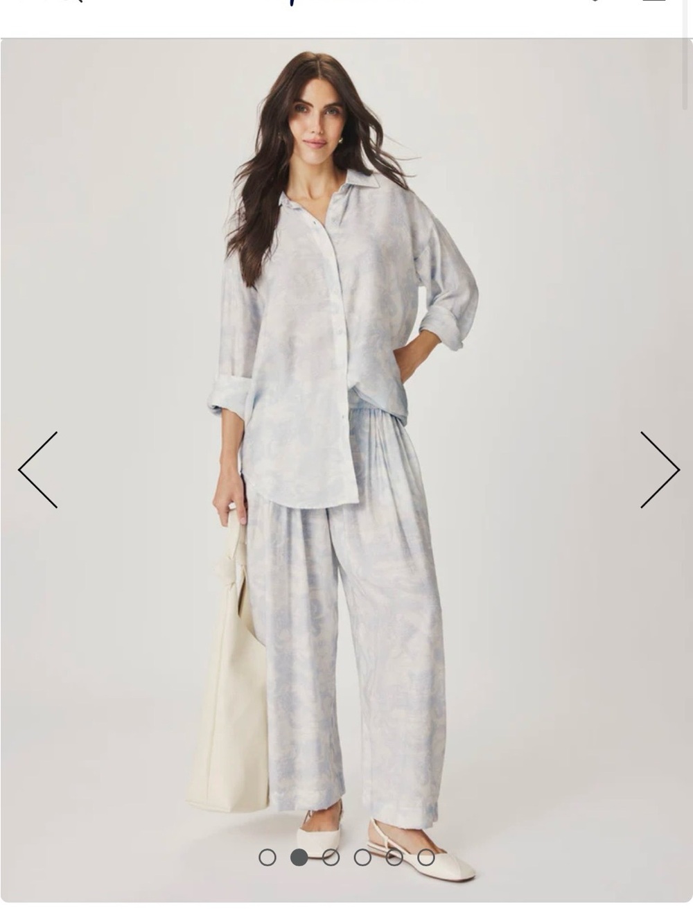 Splendid Iris Paisley Pant (Part of Matching Set)